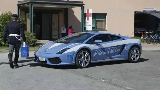El Lamborghini Gallardo de la Policía - Lamborghini