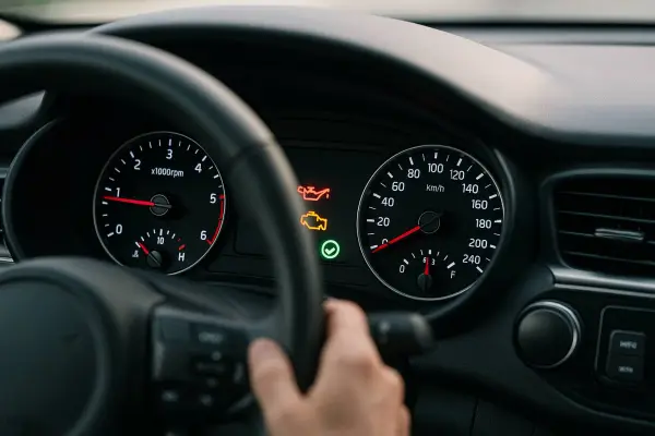Guía para interpretar las luces del tablero del auto