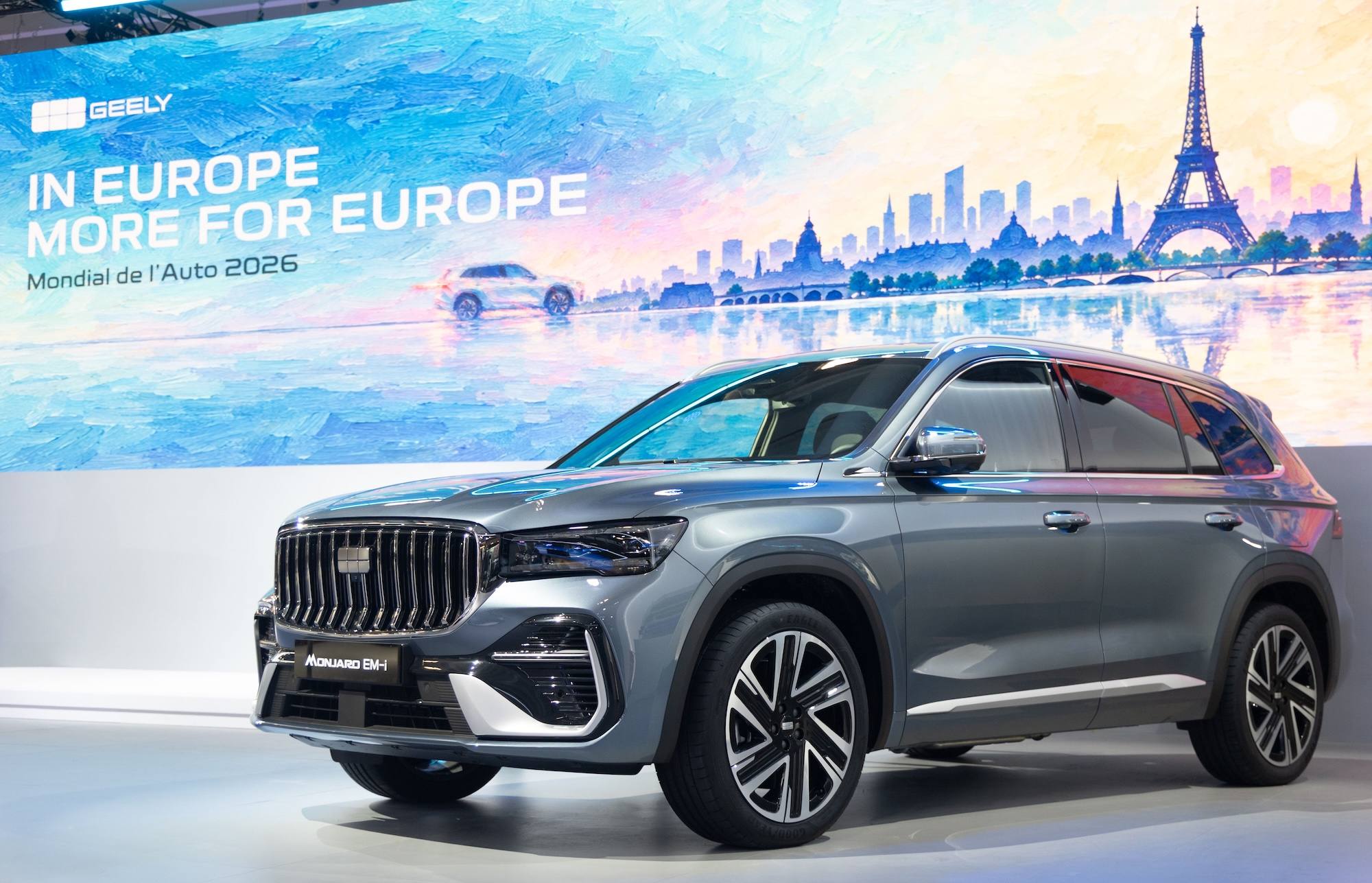 Monjaro EM-i en el Salón del Automóvil de París 2026 - Geely
