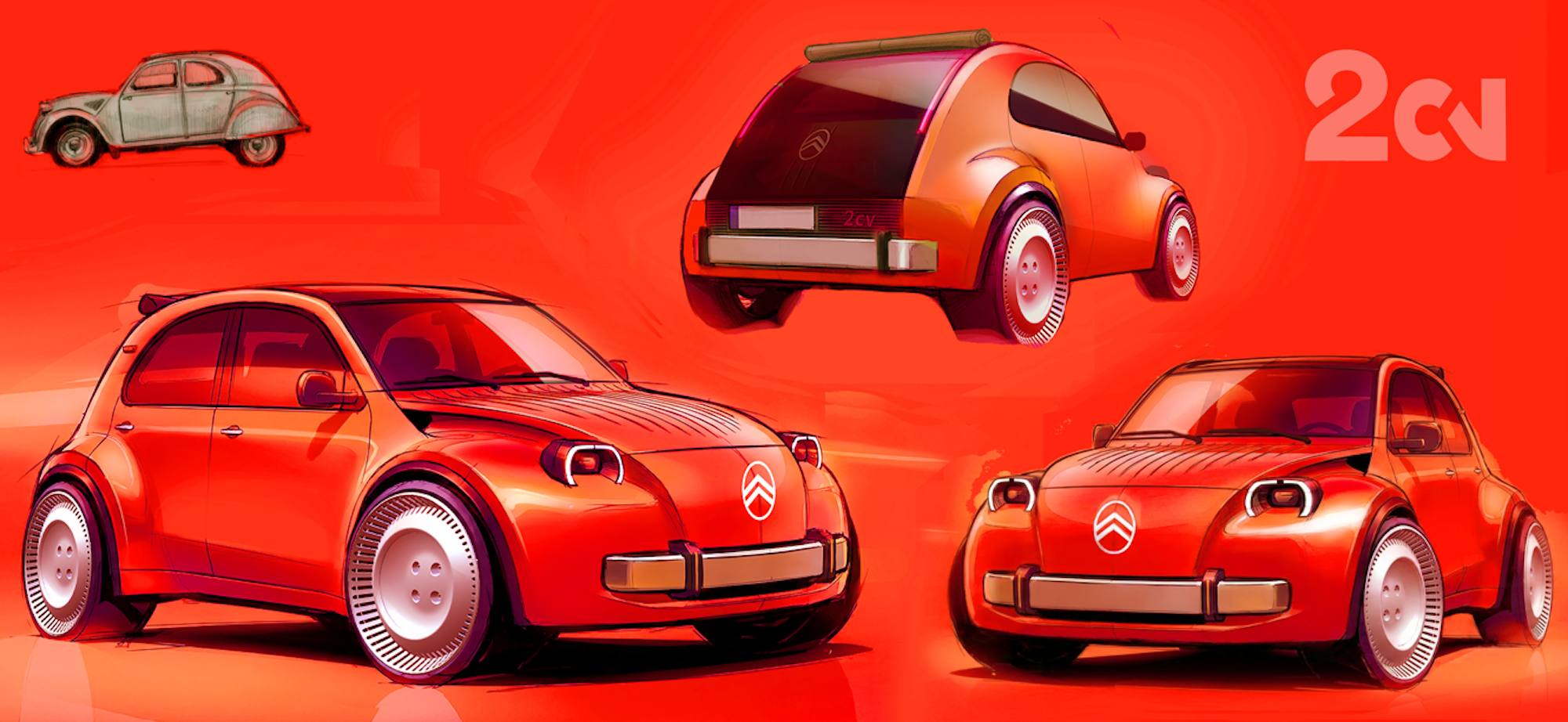 Citroën 2 CV Concept - Prensa