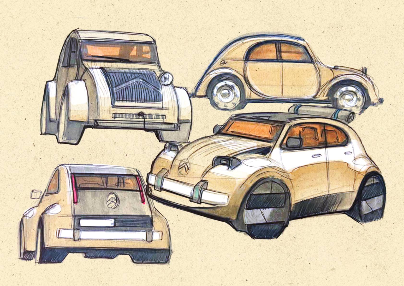 Citroën 2 CV Concept - Prensa